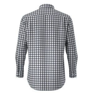 Pretty Nice Elegant Tailored Fit Men’s Shirt in Cotton Linen Blended Uniform Apparel GTF190098