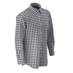 Pretty Nice Elegant Tailored Fit Men’s Shirt in Cotton Linen Blended Uniform Apparel GTF190098