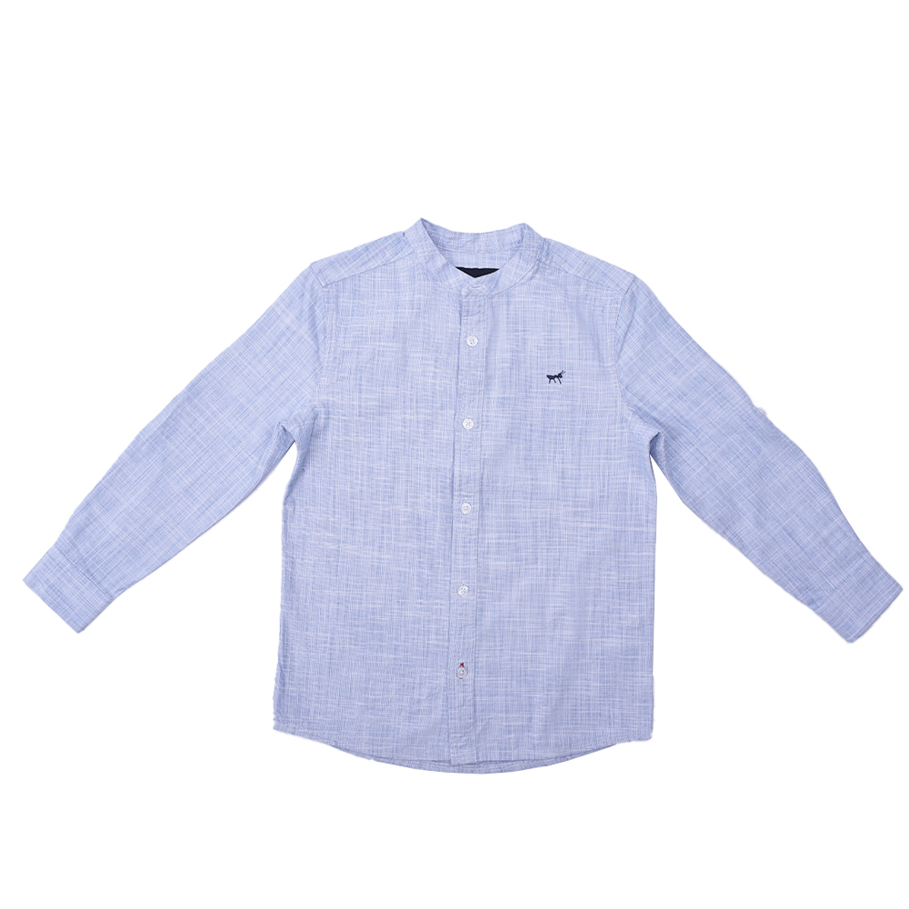 Spring Baby Fashion Cotton Solid Casual Shirt Boys Long Sleeve Shirt