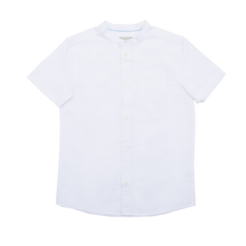 Summer Baby Fashion Solid Casual Short Sleeve Shirt