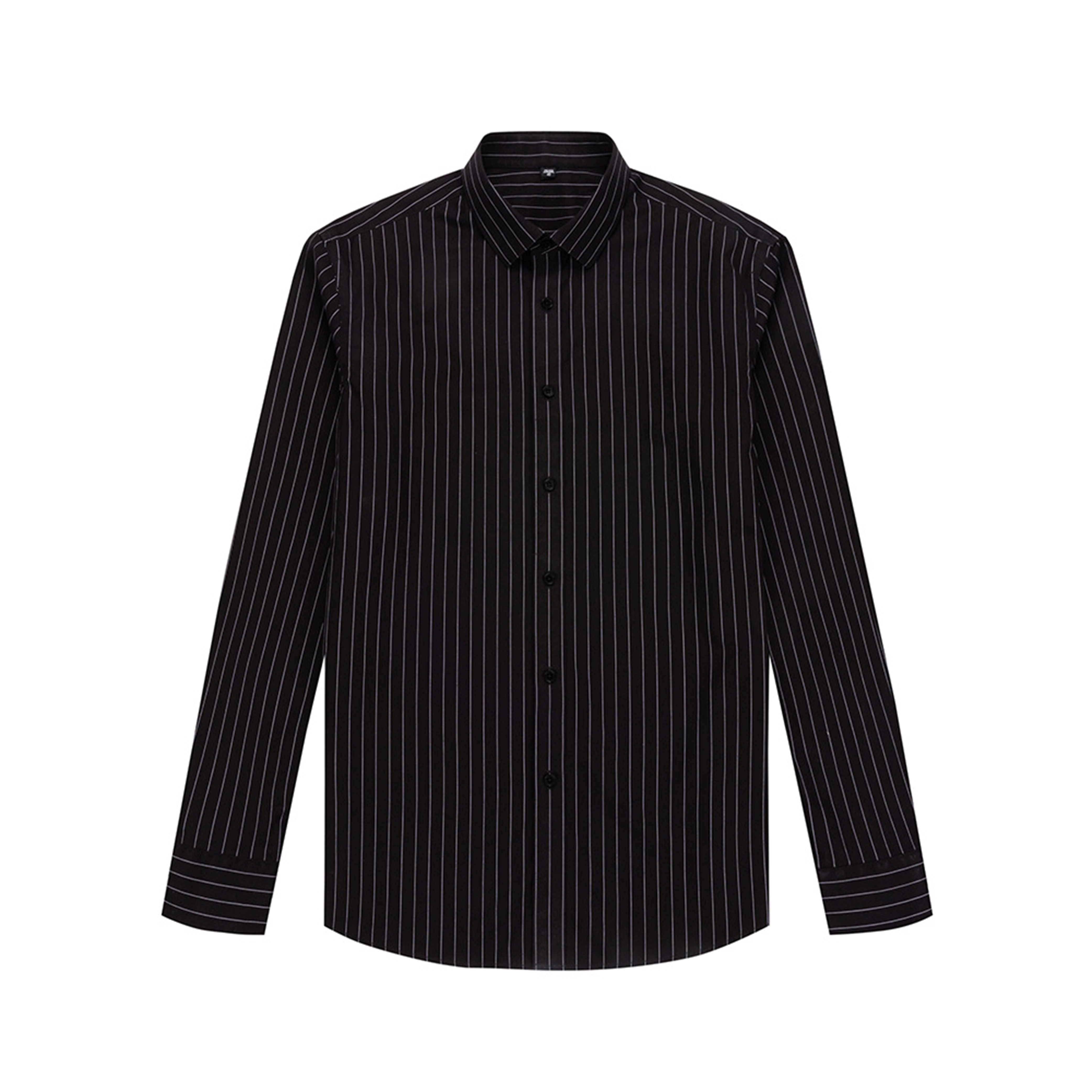 Ready to Ship Men's Formal Shirts Cotton Spandex Striped Anti-wrinkle Non Iron Custom Dress Shirts For Men DP3.5