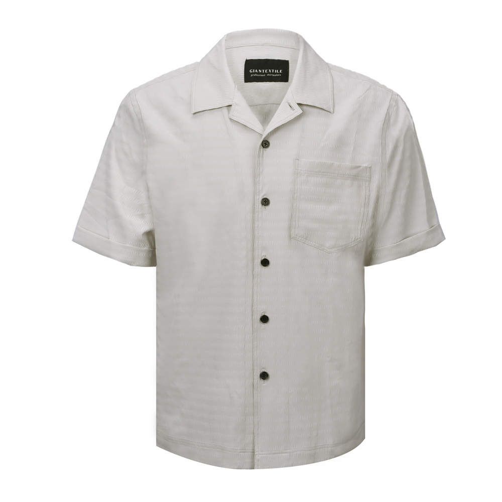 Men’s Shirt for Polyester Spandex Blended Solid Business Leisure Anti-Pilling Elegant Best Sale BARY OPTION1