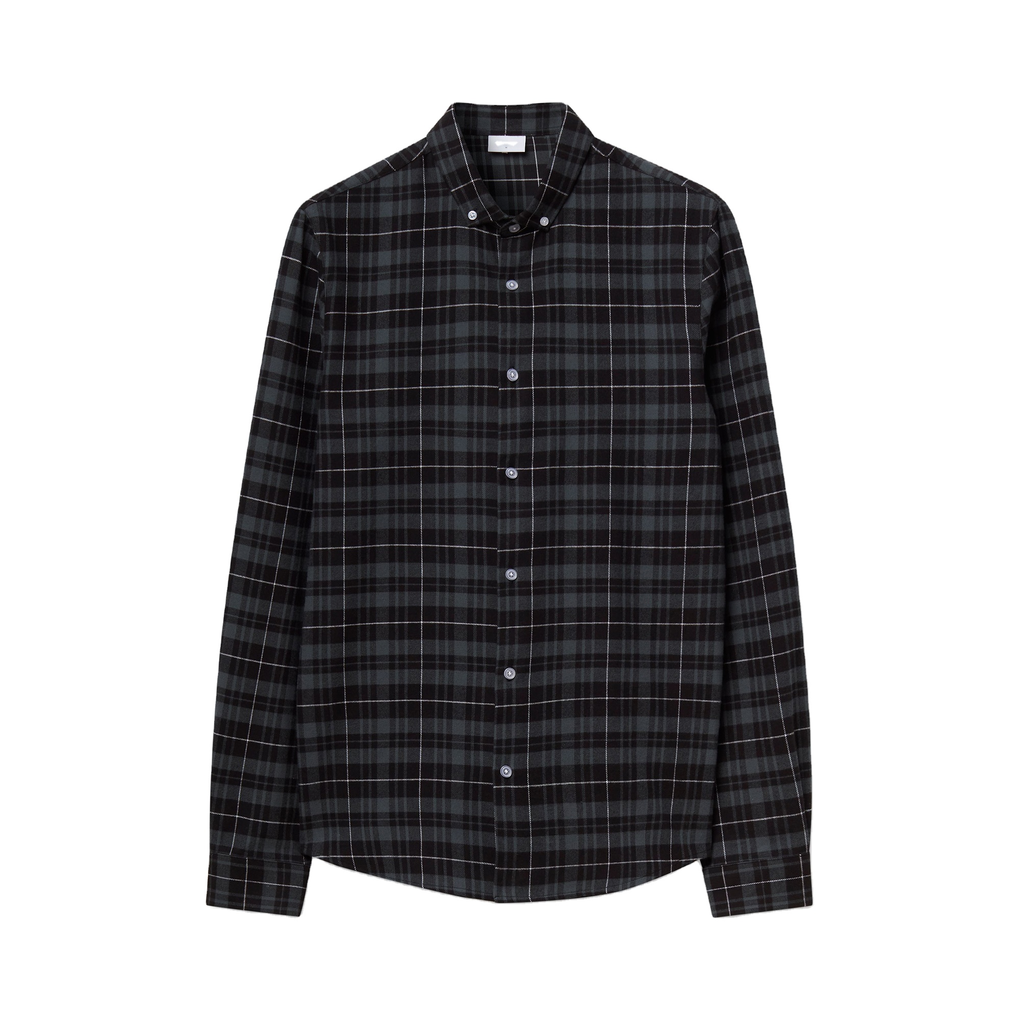 Men’s Cotton Casual Shirt  Yarn Dyed Flannel One Side Peach  Long Sleeve Shirt For Men GTCW107422G1