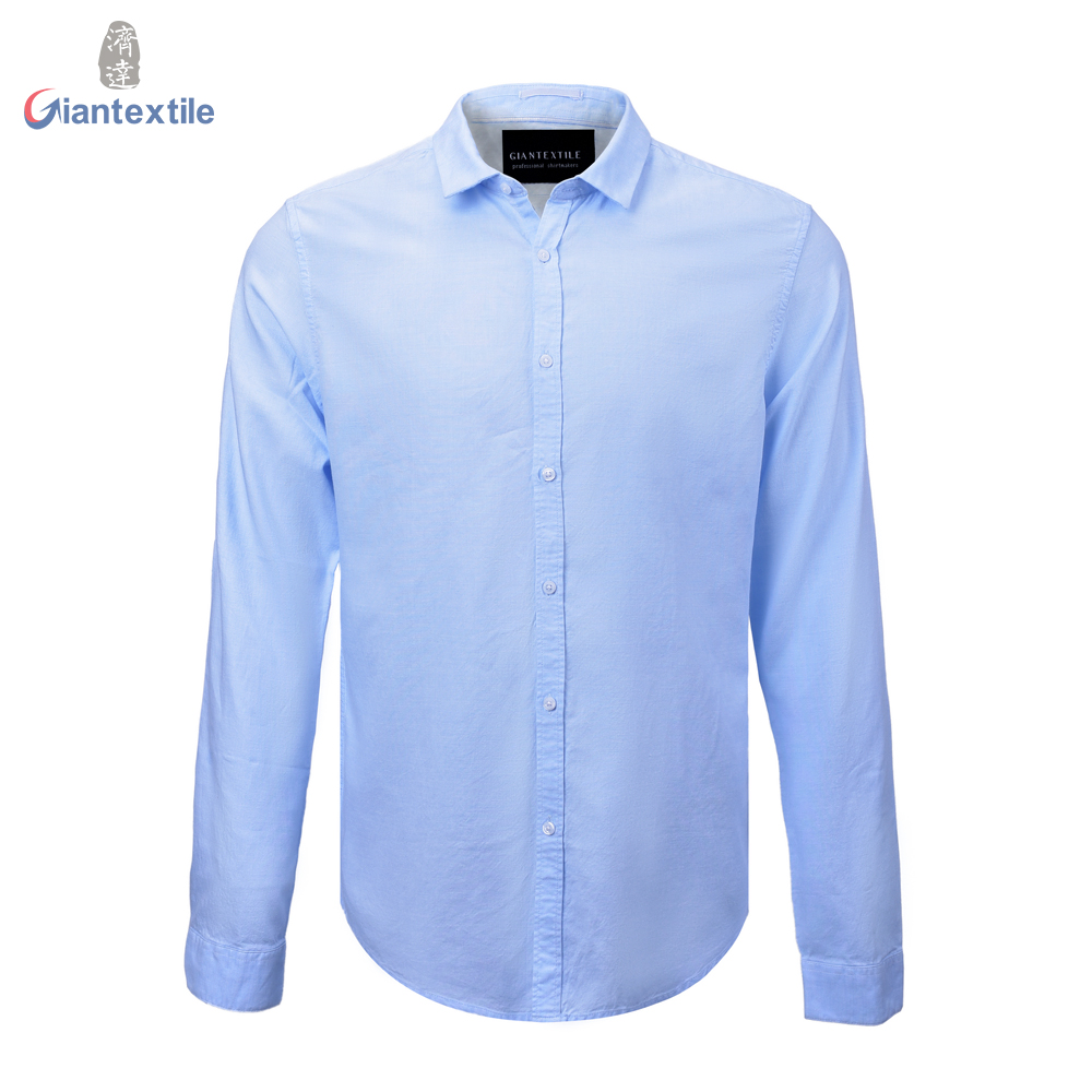 2021 Brand New Fashion Designer Long Sleeve Slim Fit High Quality Solid Men Dress Shirt Male Clothing Business Shirts