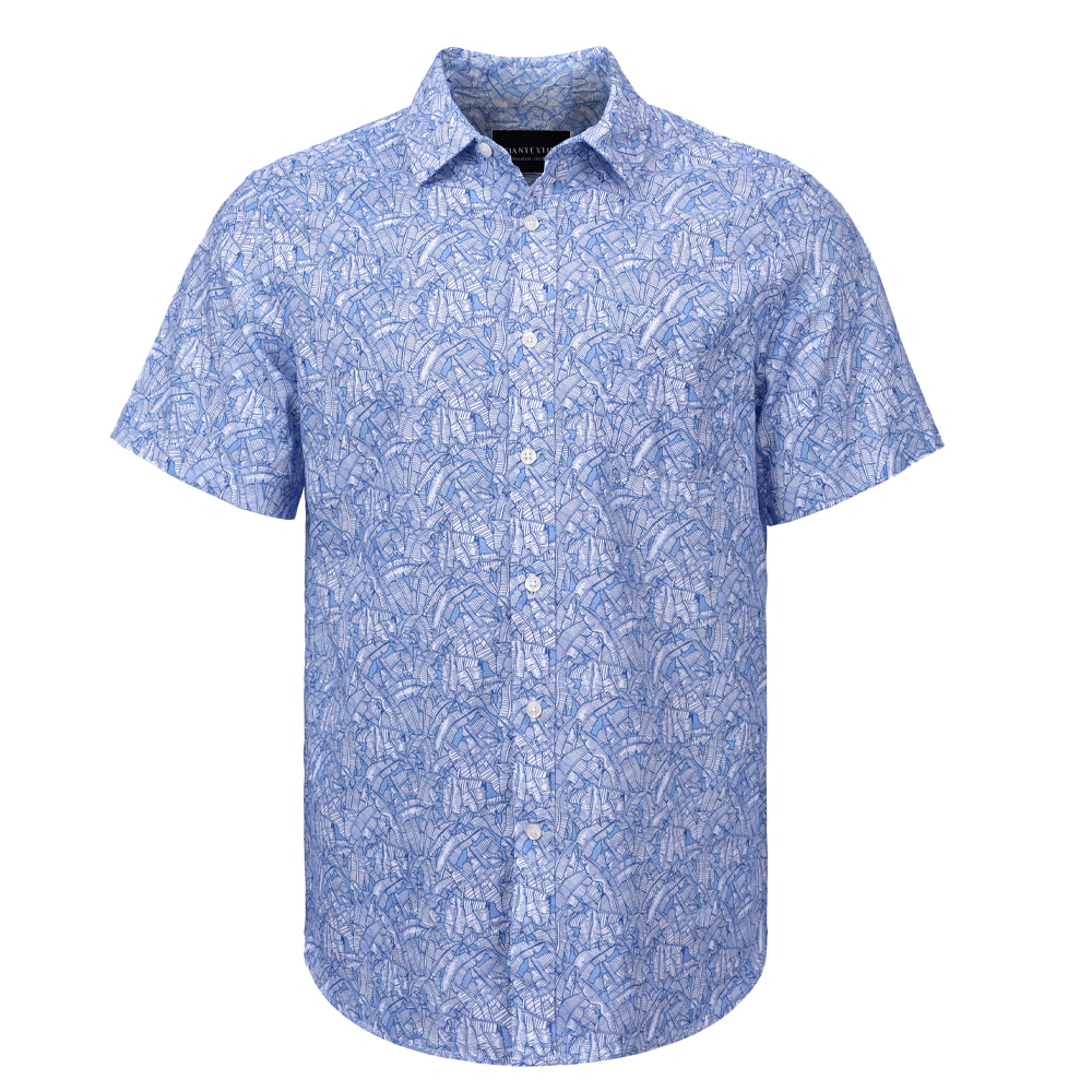 New Look Unique Men’s Apparel aka Modern Design Floral Normal Print Shirt For Men GTCW107663G1